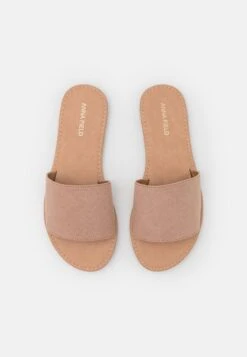 Anna Field 2 PACK - Pantolette Flach - Black/light Pink 12 Anna Field 2 PACK - Pantolette Flach - Black/light Pink -Anna Field 020a79ff62bd4344adf3e7c7d7ae7bba