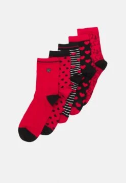 Anna Field 5 PACK - Socken - White/red 13 Anna Field 5 PACK - Socken - White/red -Anna Field 0a8c8665f4e94637999e74673bb5f32d