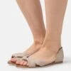 Anna Field LEATHER - Riemensandalette - Taupe -Anna Field 12e781ee03e84ab5b5237ccd36ae10e4
