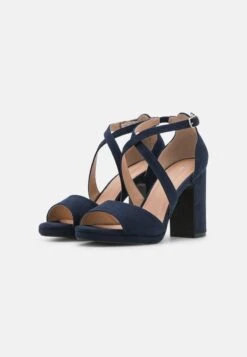 Anna Field Riemensandalette - Dark Blue -Anna Field 14fd21f60f264ed898b902fbd0d19e23