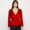 Anna Field Bluse - Red -Anna Field 16f47b6441f247db8ecd69e41005c1a8