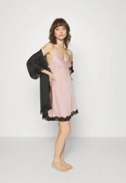 Anna Field Nachthemd - Pink/black -Anna Field 175281647bb74e119c5a76f20e3e68d2