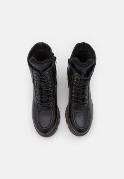 Anna Field LEATHER WINTER BOOTIE - Snowboot/Winterstiefel - Black -Anna Field 1f7766b6380b43249c97d206d76344de