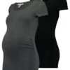 2 PACK - T-Shirt Basic - Dark Gray/black -Anna Field 23776f5e74b449e6ac59e434000e157e