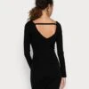 Anna Field OFFENER RÜCKEN BODYCON MINI STRICKKLEID - Etuikleid - Black 1 Anna Field OFFENER RÜCKEN BODYCON MINI STRICKKLEID - Etuikleid - Black -Anna Field 25fed224e72345b8b83ced82993358f5