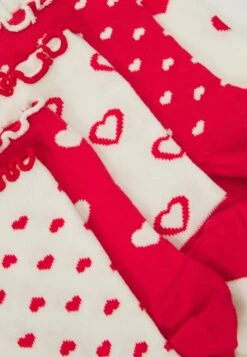 Anna Field 5 PACK - Socken - White/red 10 Anna Field 5 PACK - Socken - White/red -Anna Field 3e52e98c255e4d818da5d29ebb75b7e5