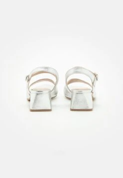 Anna Field LEATHER - Riemensandalette - Silver -Anna Field 3efb8808a3bb41e2bffea9bc8ff19e45