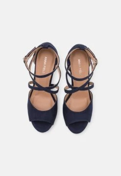 Anna Field Plateausandalette - Dark Blue 13 Anna Field Plateausandalette - Dark Blue -Anna Field 4fa3da29e73a46c2aca5981f62ee3a6c