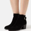 Anna Field LEATHER - Ankle Boot - Black