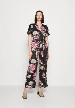 Anna Field Jumpsuit - Black/multi-coloured