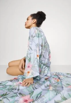 Anna Field FLORAL ROBE - Bademantel - Blue -Anna Field 6d0f4ed8dd7d41149e200bef4940c5e6