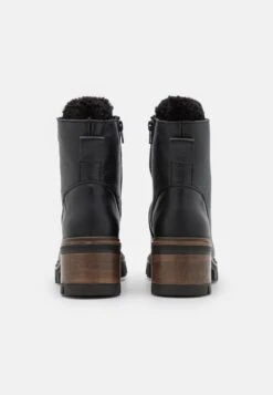 Anna Field LEATHER WINTER BOOTIE - Snowboot/Winterstiefel - Black -Anna Field 7aa2b8ff28da493e889f79c3ad2d1b2c