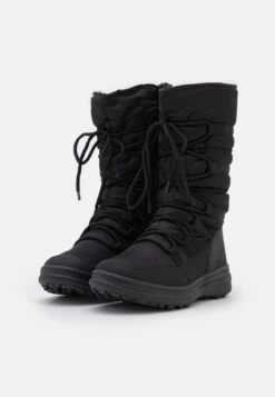 Anna Field WINTER BOOTS - SNOW BOOTS - Snowboot/Winterstiefel - Black -Anna Field 7f5eb9bb7e6140eab65a2403fd4e272d