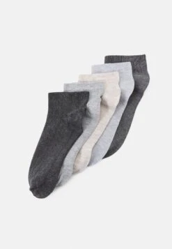 Anna Field SOFT RIBBED SNEAKER SOCKS 5PACK - Socken - Grey/beige -Anna Field 8484eb7d7e8a4ccba1dc4dc3ba7a9d7f 1