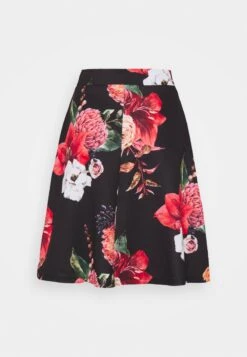 Anna Field Faltenrock - Black/pink -Anna Field 8aaa29f942494cb0a195fe6f8c1f4ac8