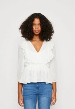 Anna Field PEPLUM - Bluse - Green -Anna Field 9419ff14e11c41ada200818069c2db1b