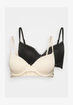 Anna Field 2 PACK - Bügel BH - Black/nude -Anna Field 97bb8f7935da4afcac449d863b6a9732