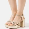 Anna Field Plateausandalette - Gold