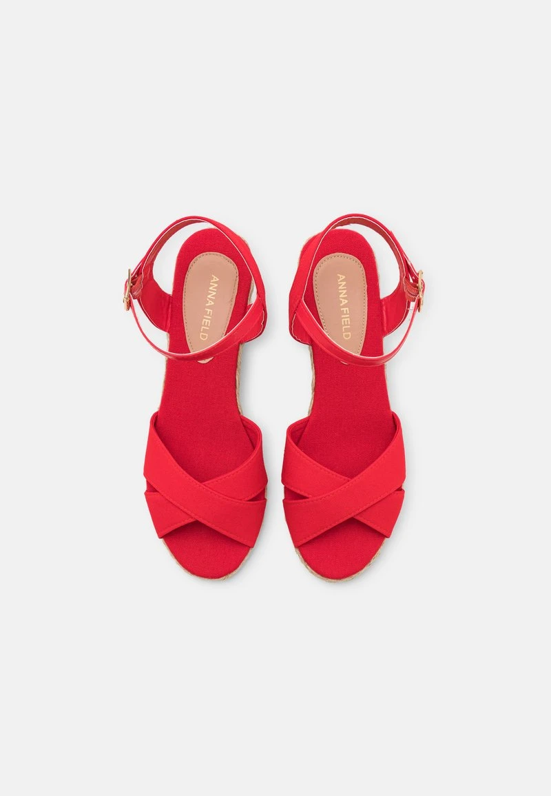 Anna Field Keilsandalette - Red 8 Anna Field Keilsandalette - Red – Bild 6
