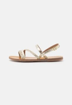 Anna Field LEATHER - Riemensandalette - Gold -Anna Field b7bb1c943f5a42228078216447eca907