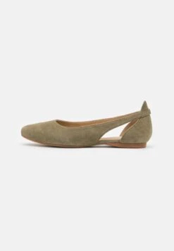 LEATHER - Klassischer Ballerina - Olive 9 LEATHER - Klassischer Ballerina - Olive -Anna Field c736bad9776f47ef8d21a1b587125163
