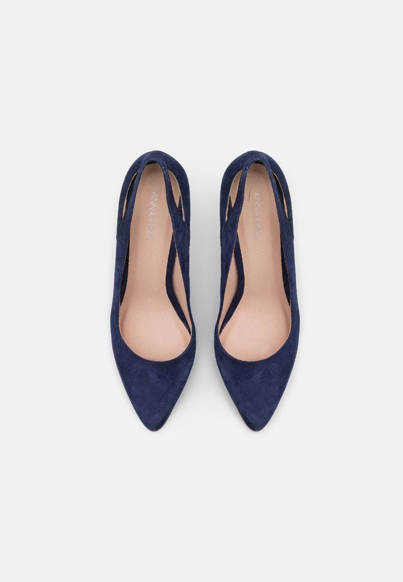 Anna Field LEATHER - High Heel Pumps - Dark Blue 8 Anna Field LEATHER - High Heel Pumps - Dark Blue – Bild 6