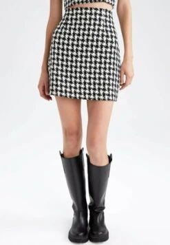 Anna Field Minirock - Black/white -Anna Field d2a7a846affa4c11a79c426872dd4455