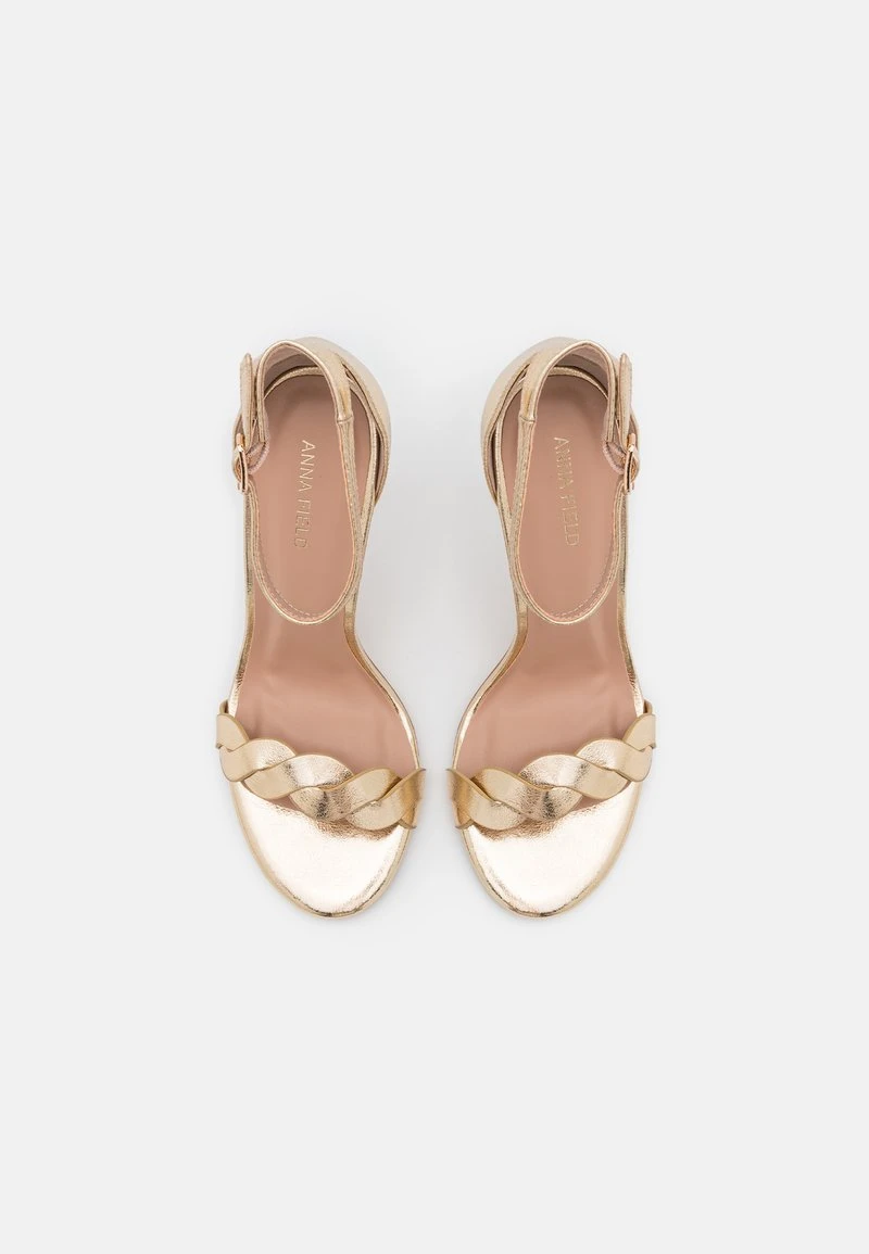 Anna Field High Heel Sandalette - Gold 8 Anna Field High Heel Sandalette - Gold – Bild 6