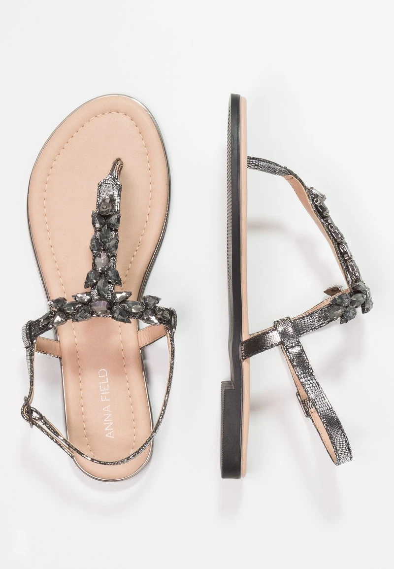 Anna Field Zehentrenner - Dark Gray 5 Anna Field Zehentrenner - Dark Gray – Bild 3