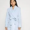 Anna Field LADIES PLUSH BATHROBE - Bademantel - Blue -Anna Field fb0520812562494c8bb168c773f825c3